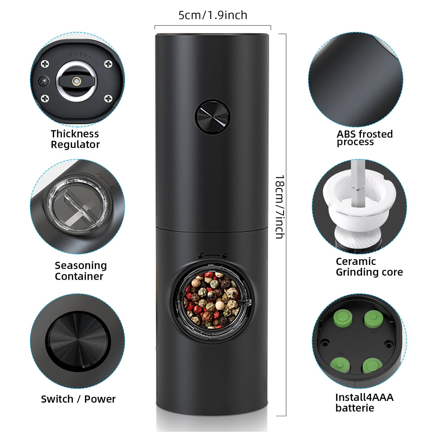 Auto Spice Mill Set
