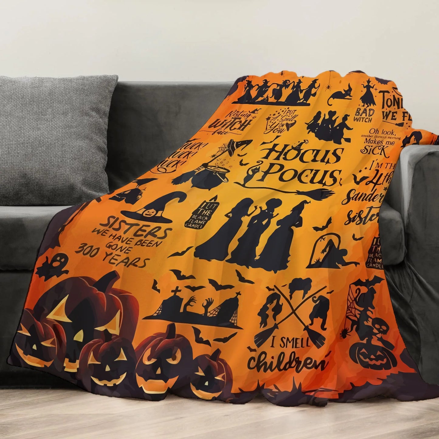 Warm Flannel Cozy Throw Blanket