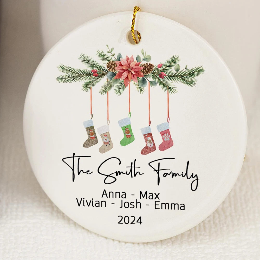 Personalized Holiday Keepsake Ornaments