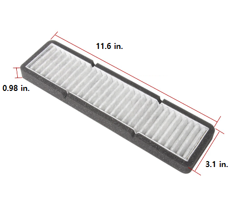 Inlet Filter for Tesla Model 3