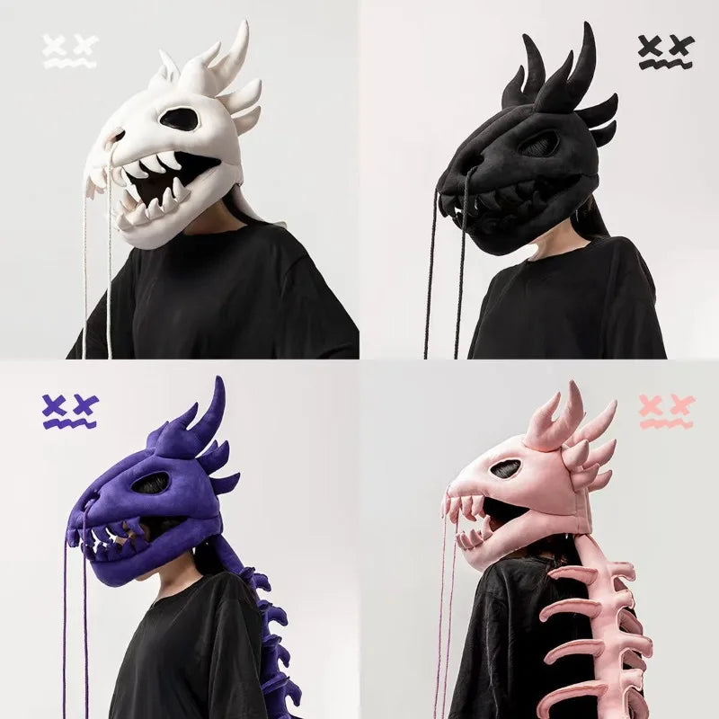 Roaring Dino Plush Headgear