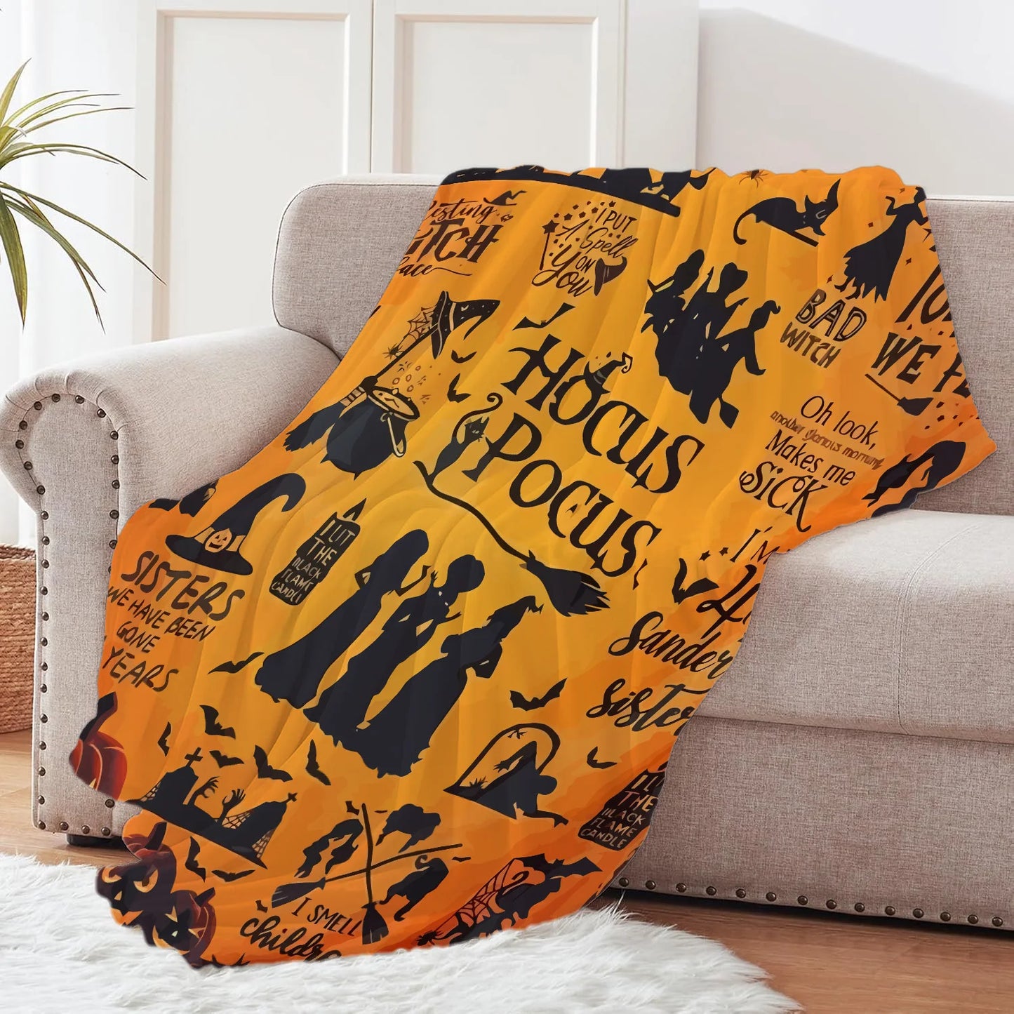 Warm Flannel Cozy Throw Blanket