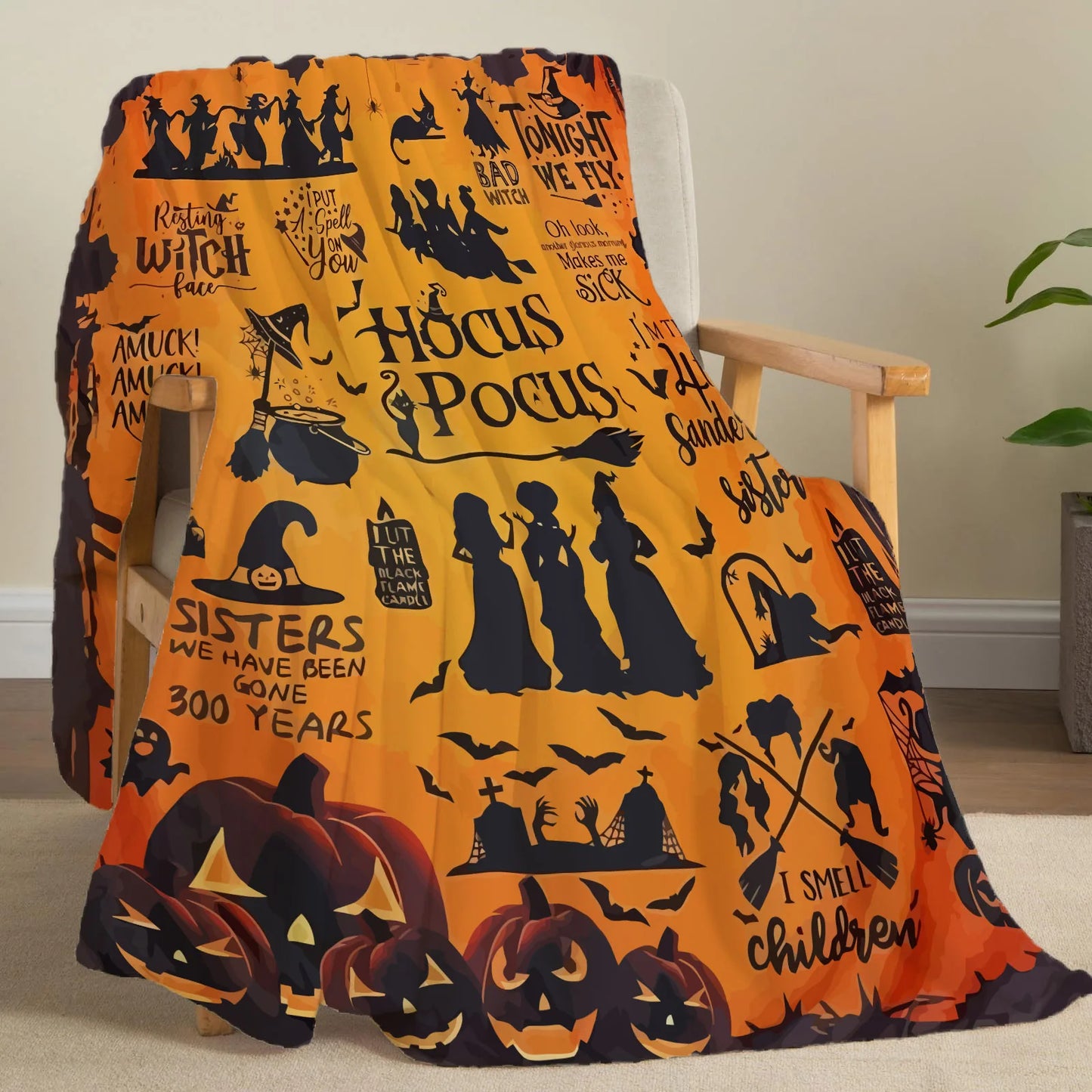 Warm Flannel Cozy Throw Blanket